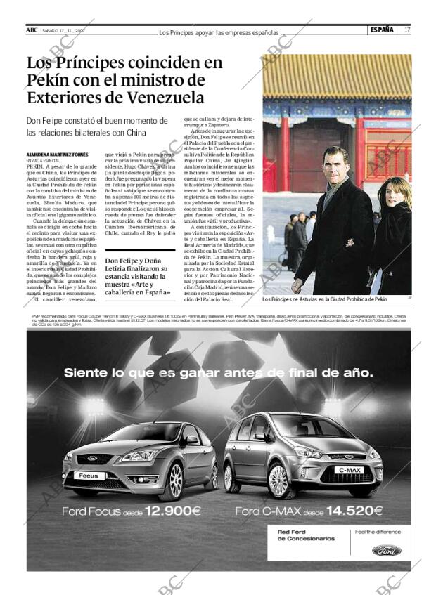ABC MADRID 17-11-2007 página 17
