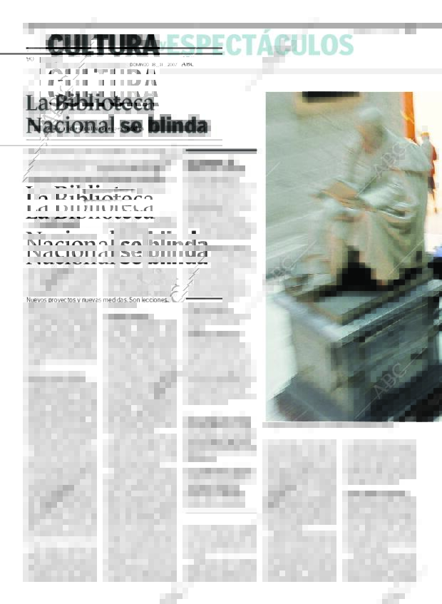 ABC MADRID 18-11-2007 página 90