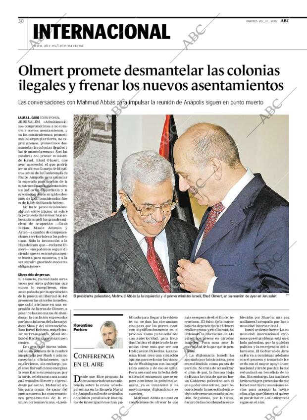 ABC MADRID 20-11-2007 página 30