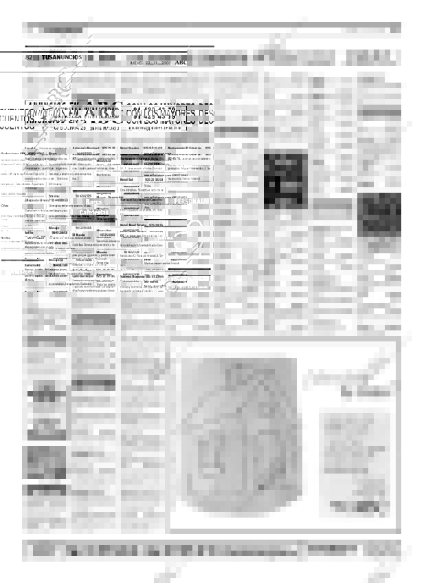 ABC MADRID 22-11-2007 página 82