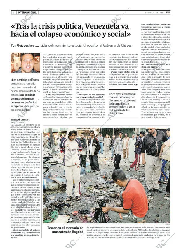 ABC MADRID 24-11-2007 página 34