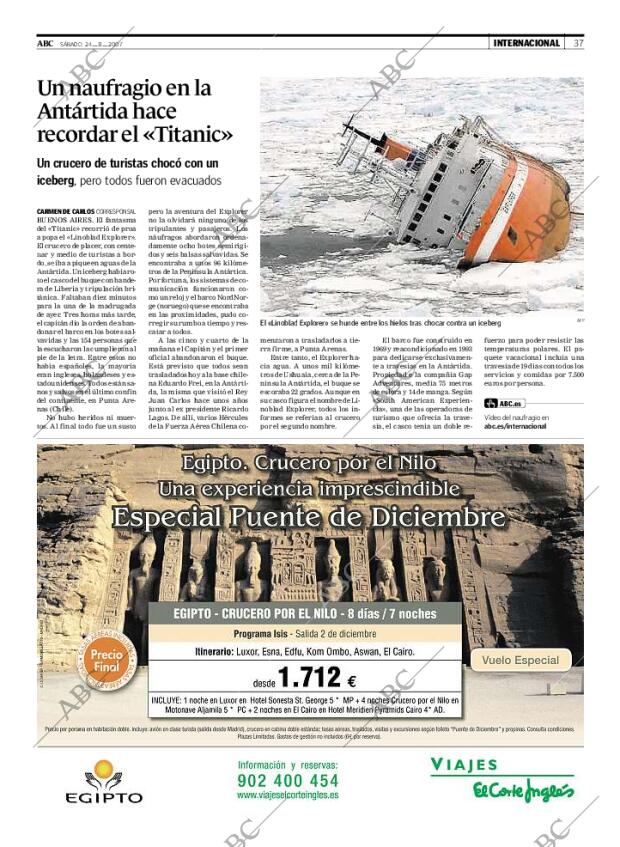 ABC MADRID 24-11-2007 página 37