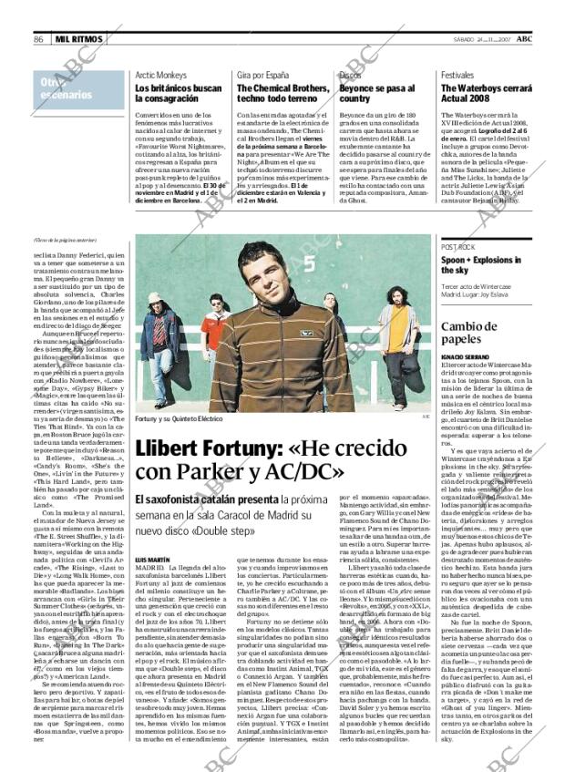 ABC MADRID 24-11-2007 página 98