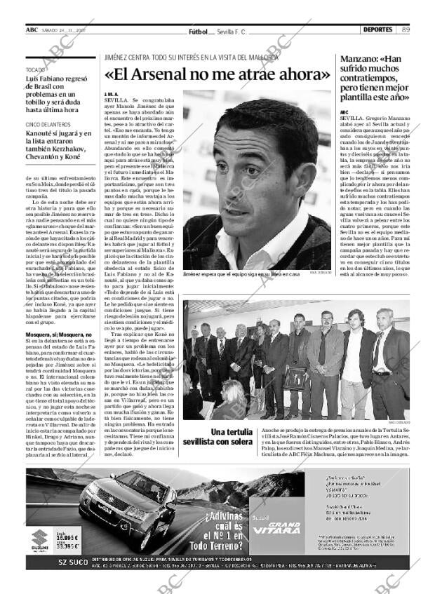 ABC SEVILLA 24-11-2007 página 101
