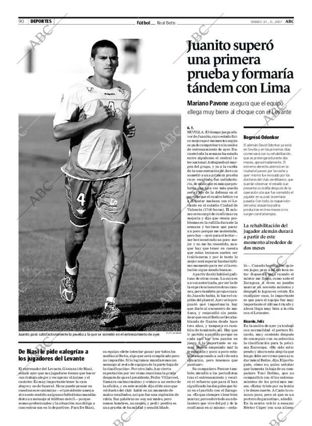 ABC SEVILLA 24-11-2007 página 102