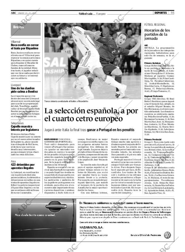 ABC SEVILLA 24-11-2007 página 107