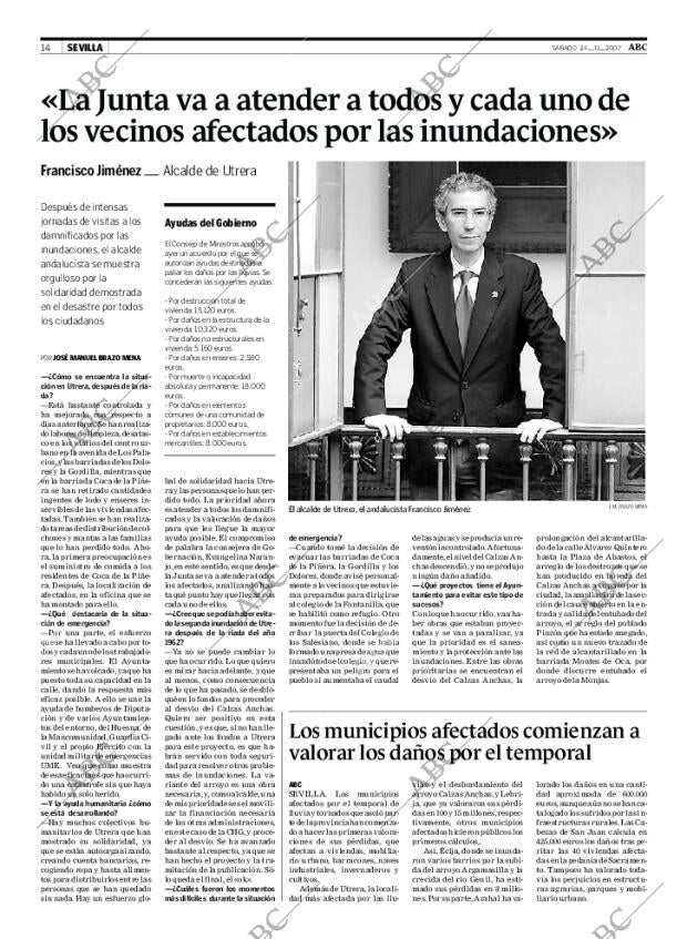 ABC SEVILLA 24-11-2007 página 14