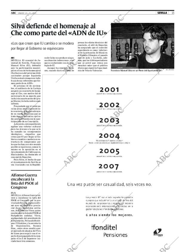ABC SEVILLA 24-11-2007 página 15