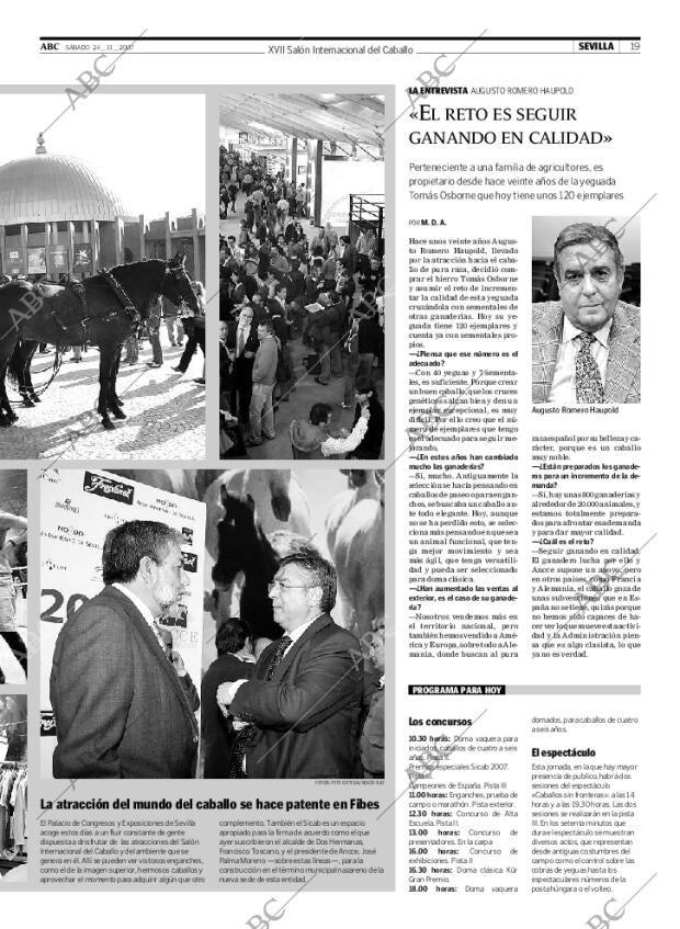 ABC SEVILLA 24-11-2007 página 19