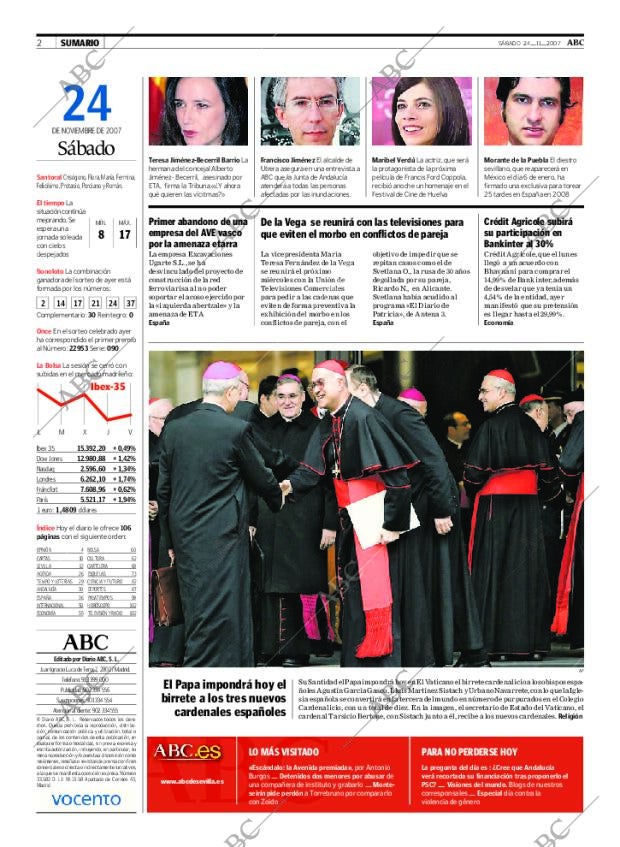 ABC SEVILLA 24-11-2007 página 2