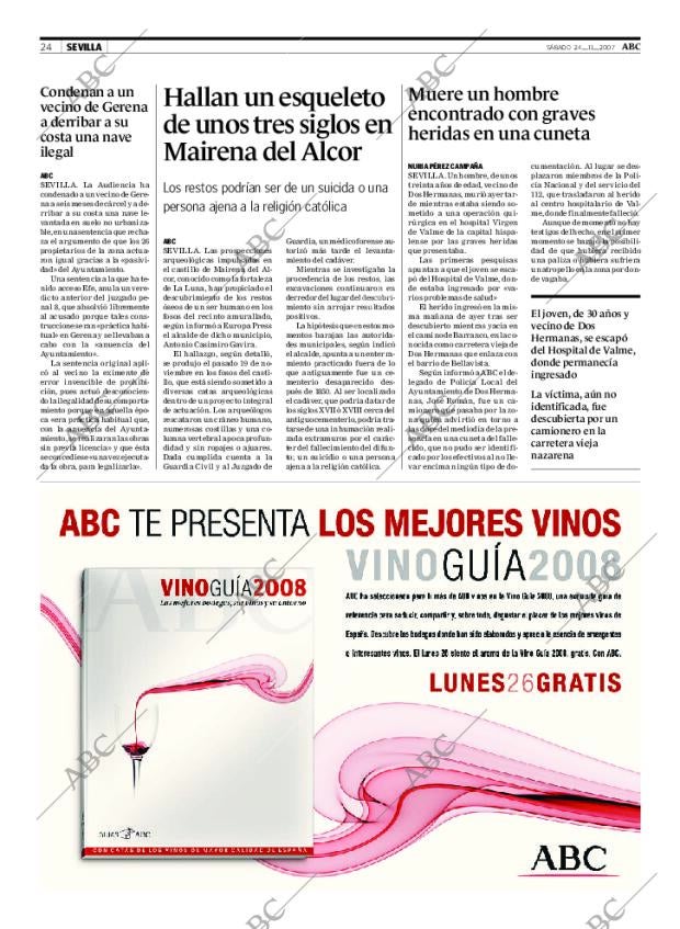 ABC SEVILLA 24-11-2007 página 24