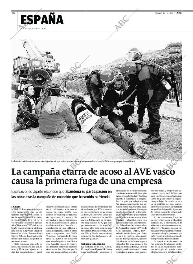 ABC SEVILLA 24-11-2007 página 36