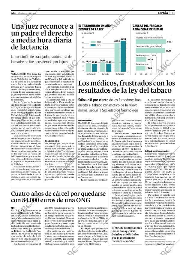 ABC SEVILLA 24-11-2007 página 45