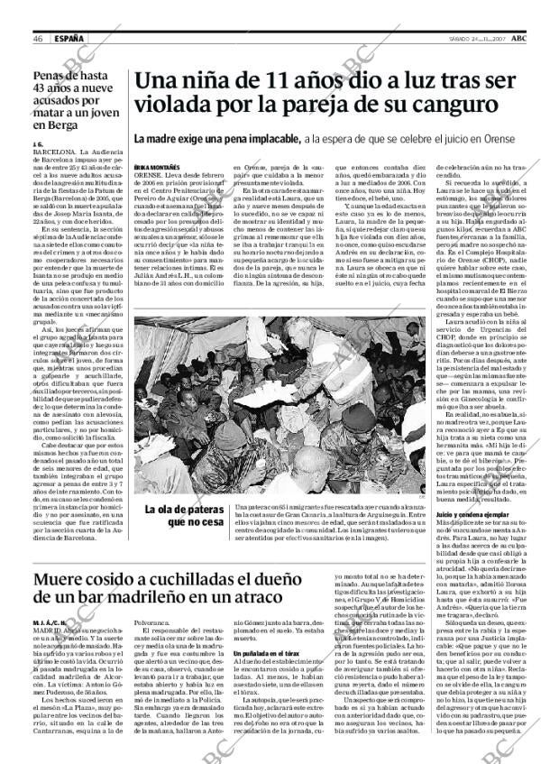 ABC SEVILLA 24-11-2007 página 46