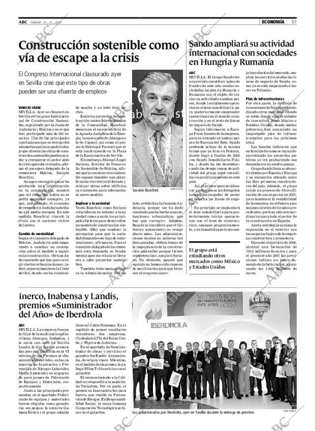 ABC SEVILLA 24-11-2007 página 69