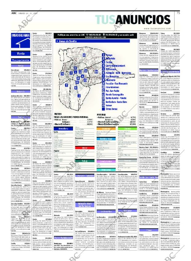 ABC SEVILLA 24-11-2007 página 87