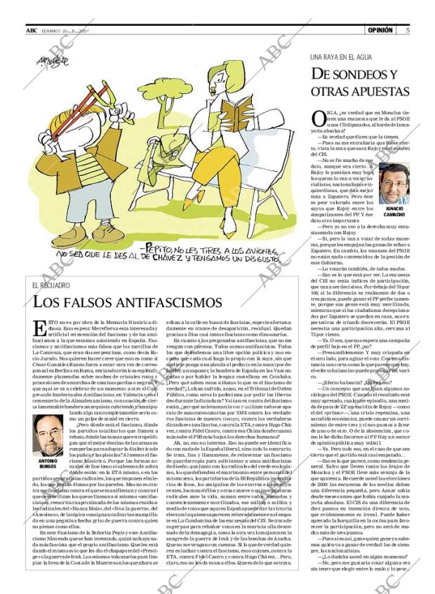 ABC MADRID 25-11-2007 página 5