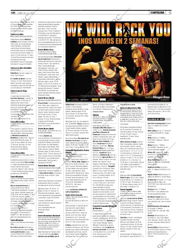 ABC MADRID 26-11-2007 página 61