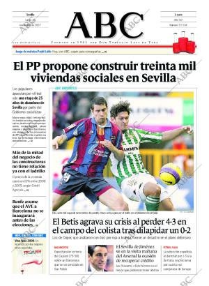 ABC SEVILLA 26-11-2007 página 1