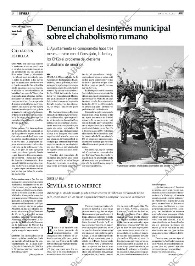 ABC SEVILLA 26-11-2007 página 14