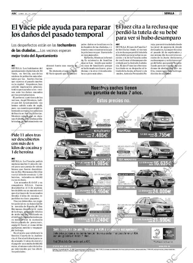 ABC SEVILLA 26-11-2007 página 21