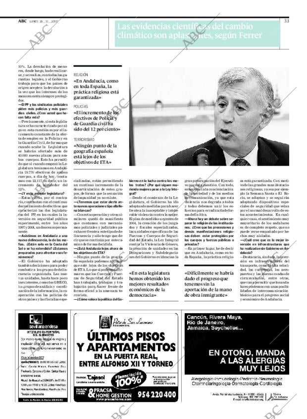 ABC SEVILLA 26-11-2007 página 33