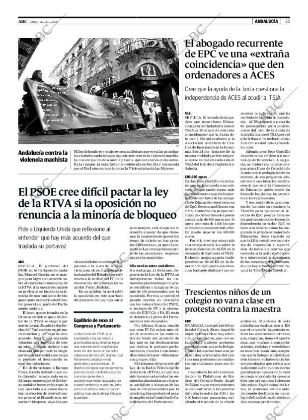 ABC SEVILLA 26-11-2007 página 35
