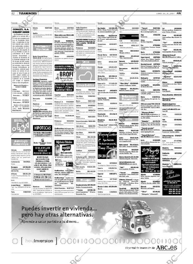 ABC SEVILLA 26-11-2007 página 82