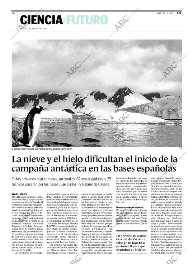 ABC SEVILLA 26-11-2007 página 84