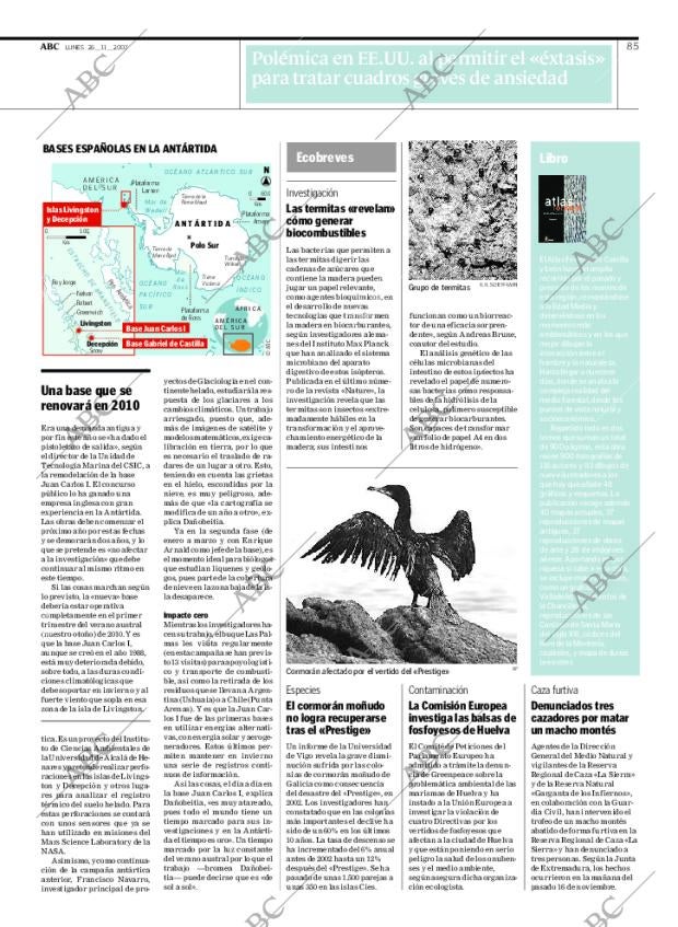 ABC SEVILLA 26-11-2007 página 85