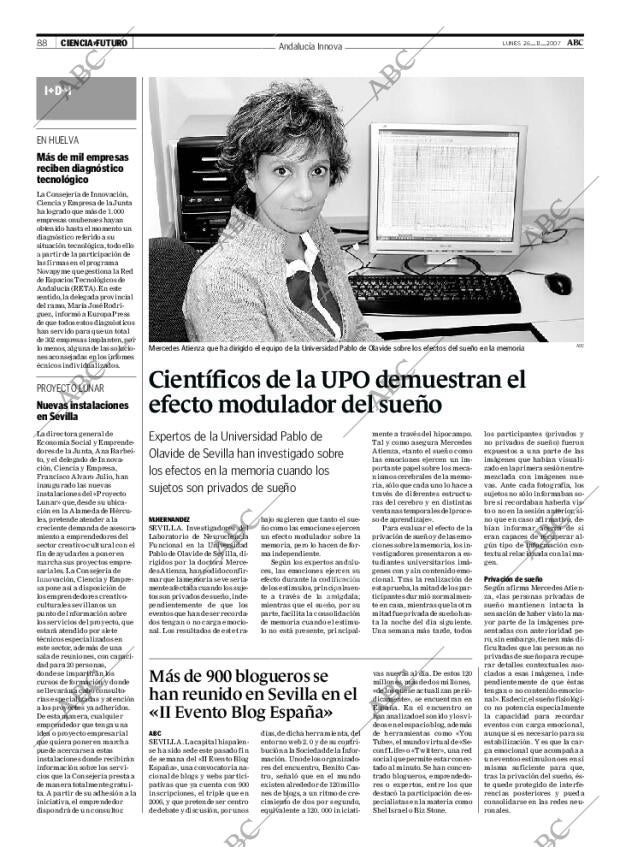 ABC SEVILLA 26-11-2007 página 88