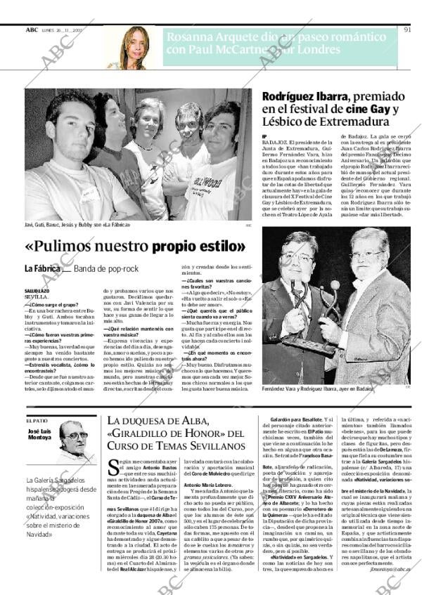 ABC SEVILLA 26-11-2007 página 91