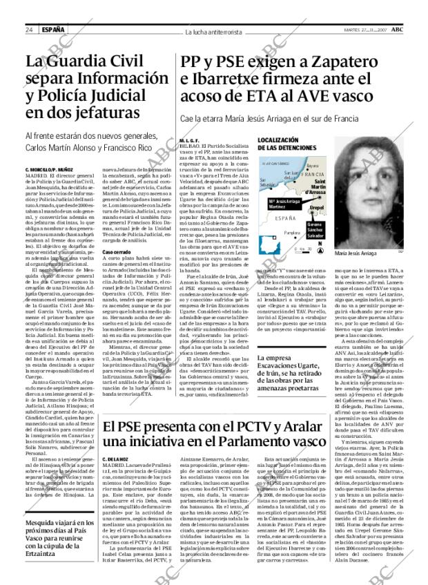 ABC MADRID 27-11-2007 página 24