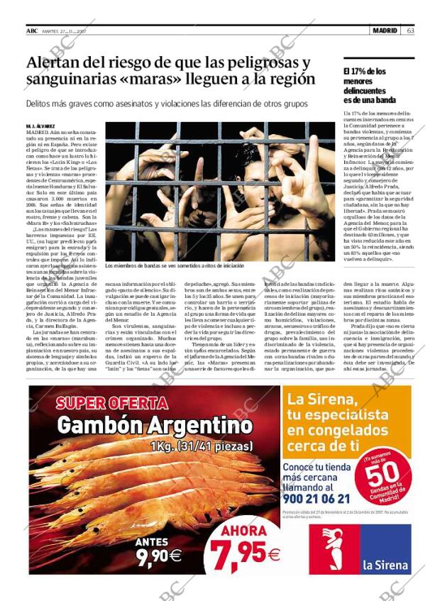 ABC MADRID 27-11-2007 página 63