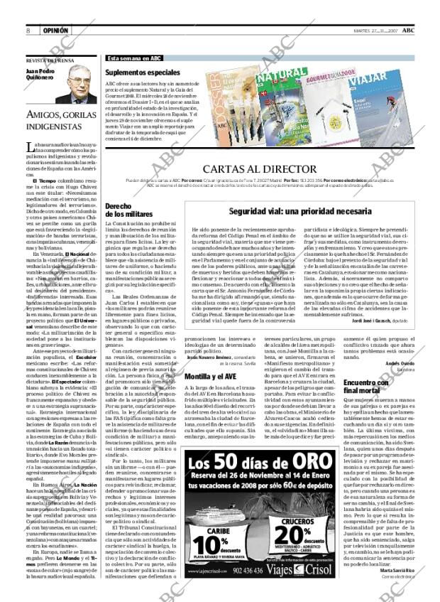 ABC MADRID 27-11-2007 página 8