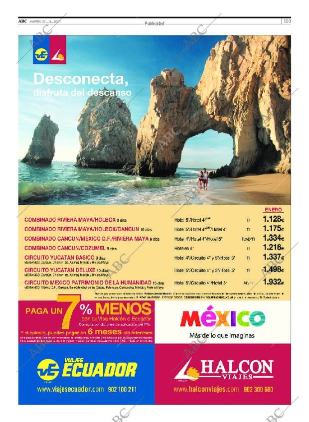 ABC SEVILLA 27-11-2007 página 103