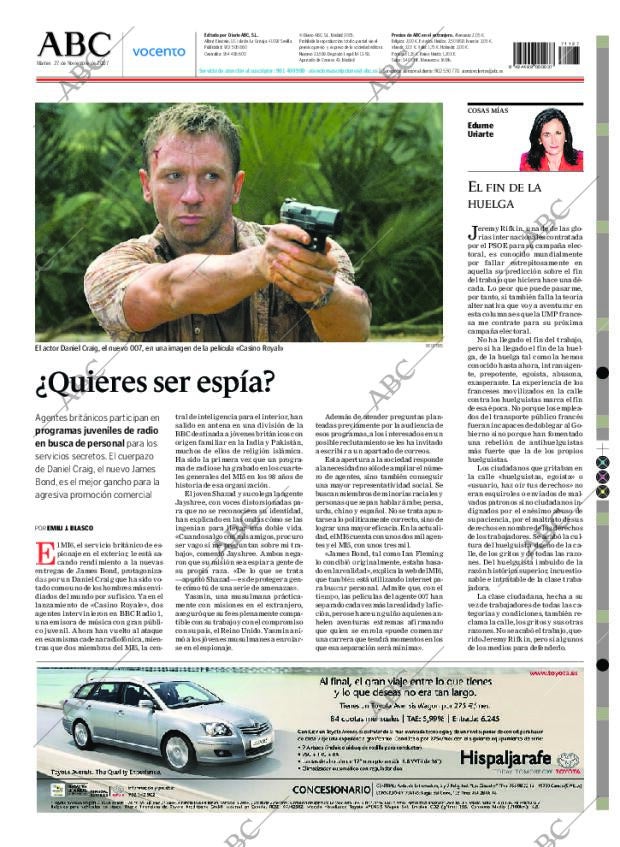ABC SEVILLA 27-11-2007 página 112