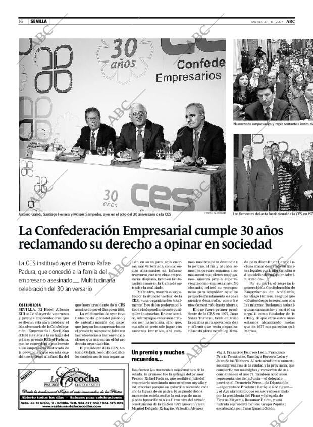 ABC SEVILLA 27-11-2007 página 16