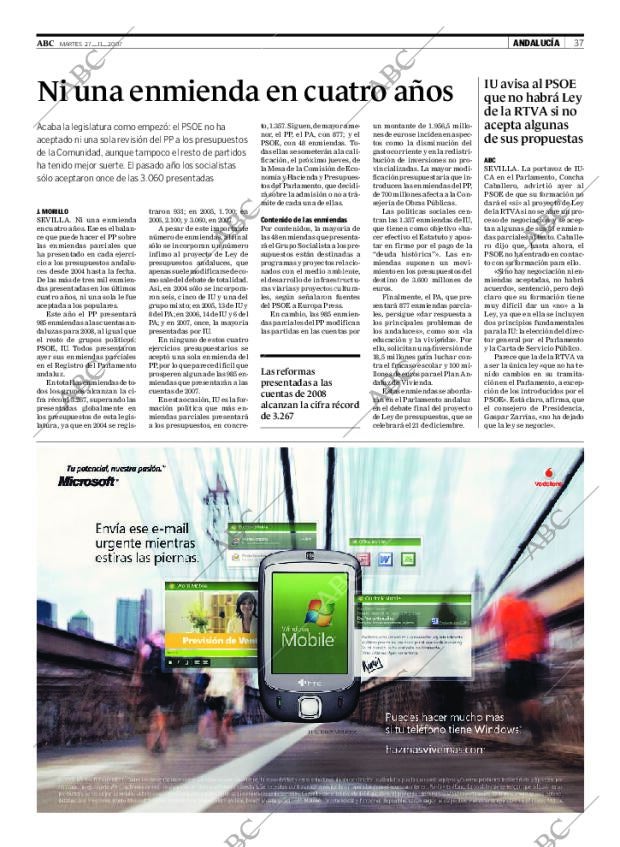 ABC SEVILLA 27-11-2007 página 37