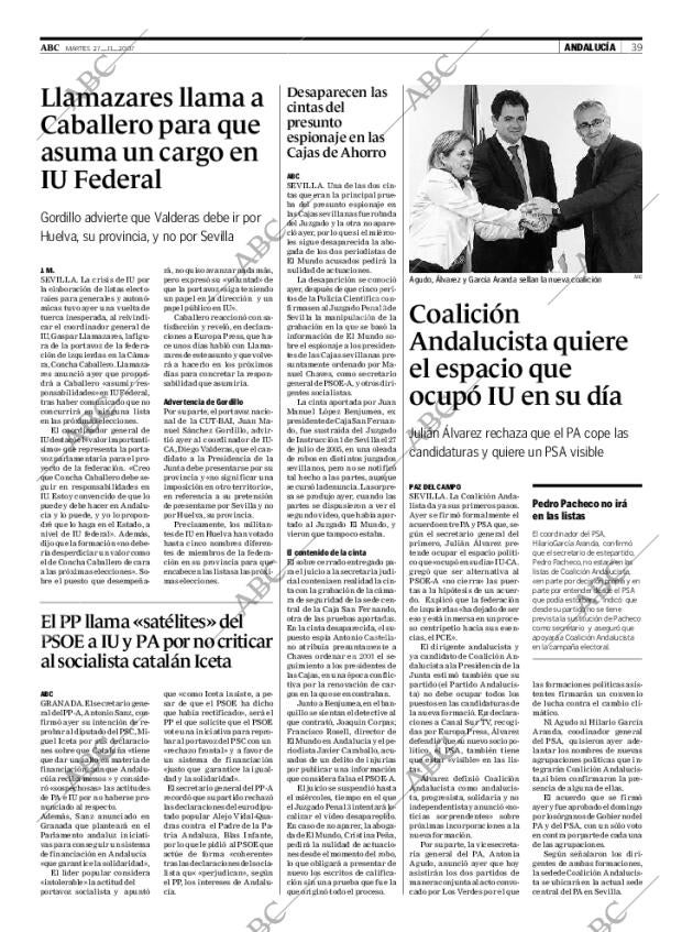 ABC SEVILLA 27-11-2007 página 39