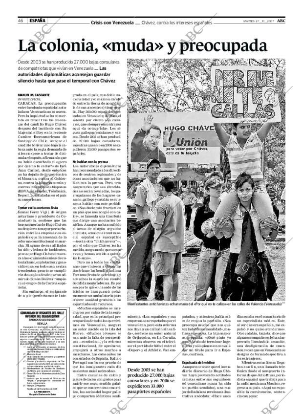 ABC SEVILLA 27-11-2007 página 46