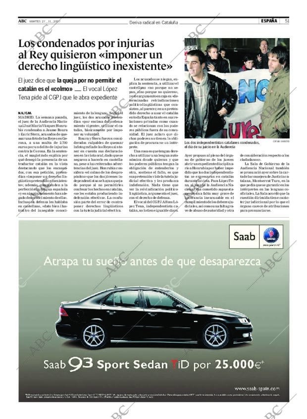 ABC SEVILLA 27-11-2007 página 51