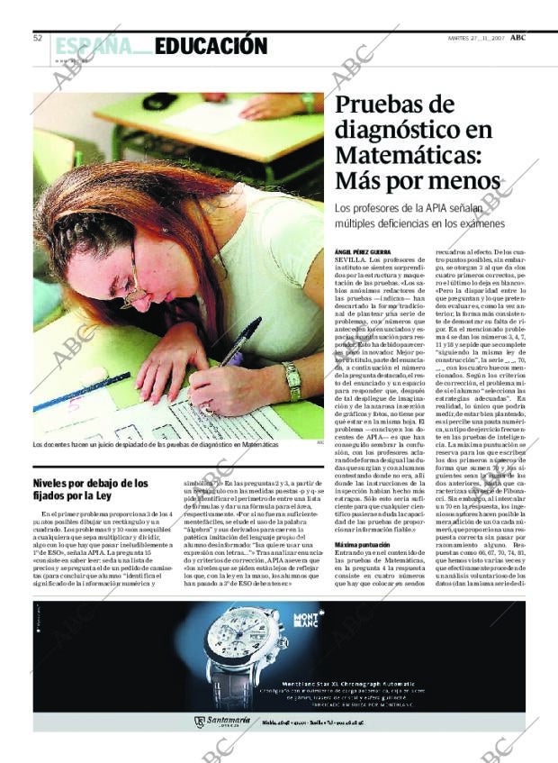 ABC SEVILLA 27-11-2007 página 52