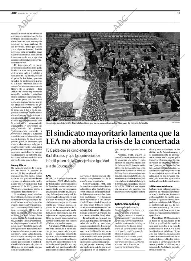 ABC SEVILLA 27-11-2007 página 53