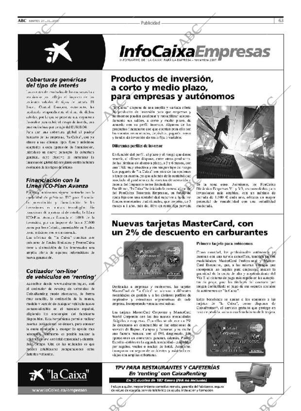 ABC SEVILLA 27-11-2007 página 63