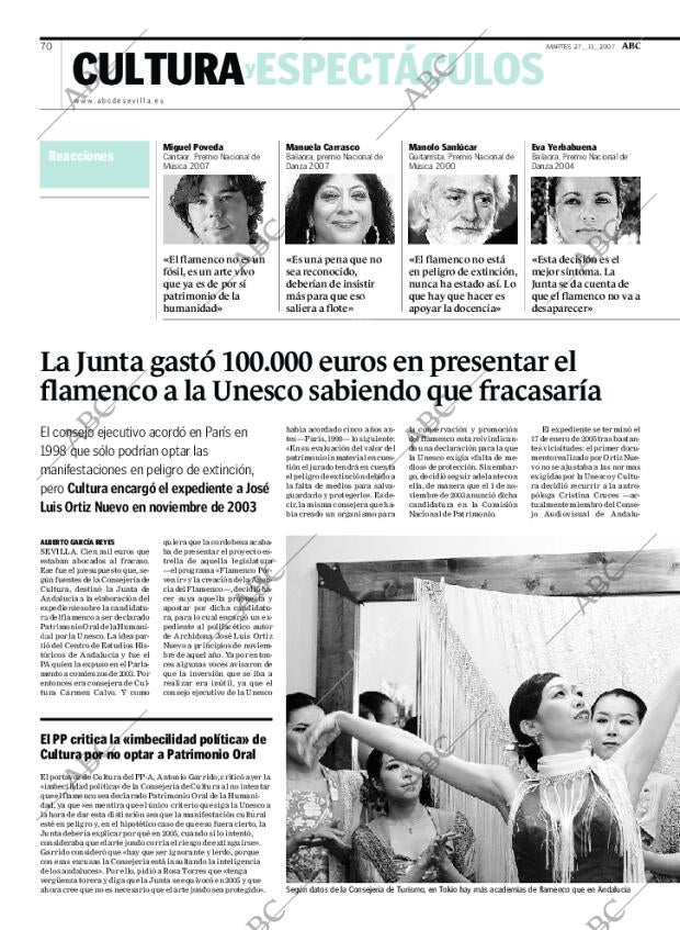 ABC SEVILLA 27-11-2007 página 70