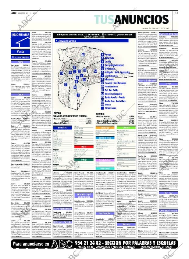 ABC SEVILLA 27-11-2007 página 83