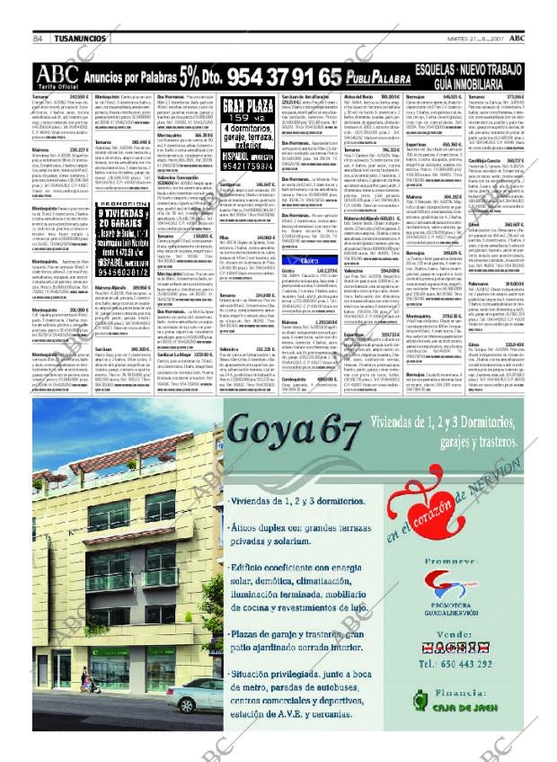 ABC SEVILLA 27-11-2007 página 84