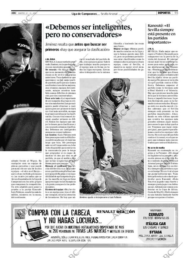 ABC SEVILLA 27-11-2007 página 95