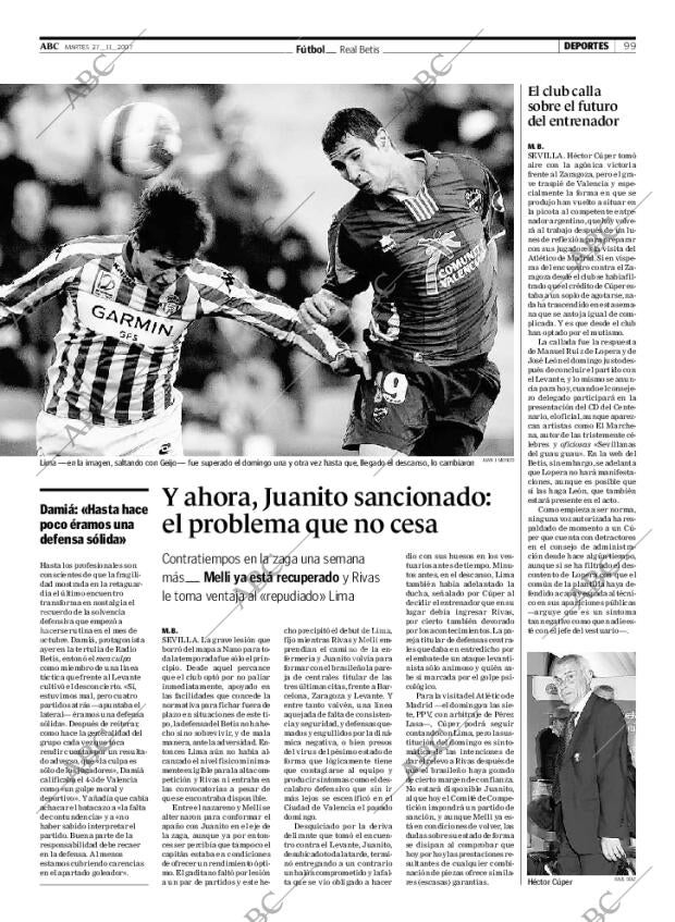 ABC SEVILLA 27-11-2007 página 99